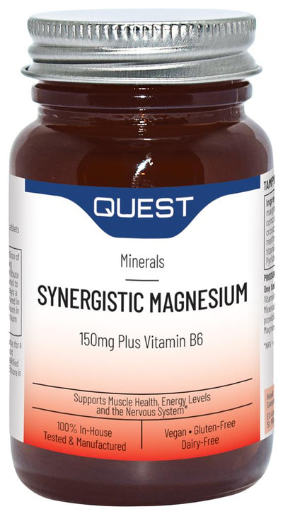 Synergistic Magnesium 150mg 60 Tablets