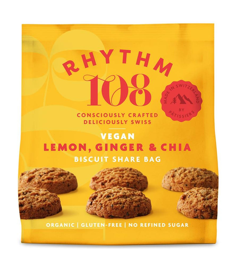 Lemon Chia Tea Biscuit Bag 135g