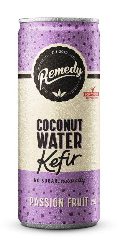 Coconut Water Kefir Passionfruit 250ml