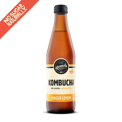 Remedy Kombucha Ginger Lemon 330ml