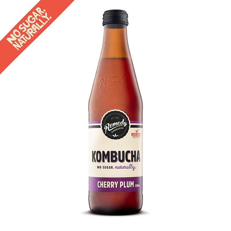 Remedy Kombucha Cherry Plum 330ml