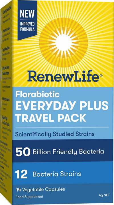 Florabiotic Everyday Plus Travel 50Bn 14 Capsules