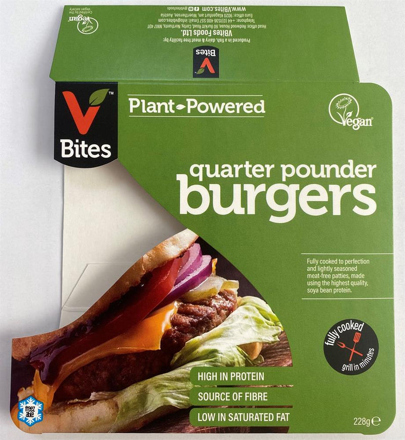 Meat-Free Quarter Pounders 228g