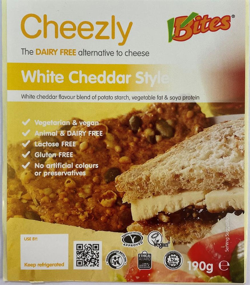 White Cheddar Style Cheezly 190g