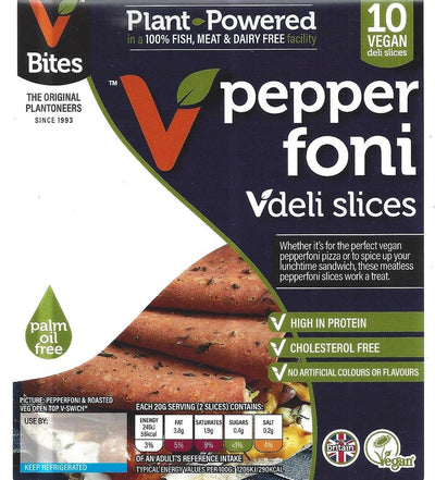 Pepperfoni Slices with Coconut Oil 100g