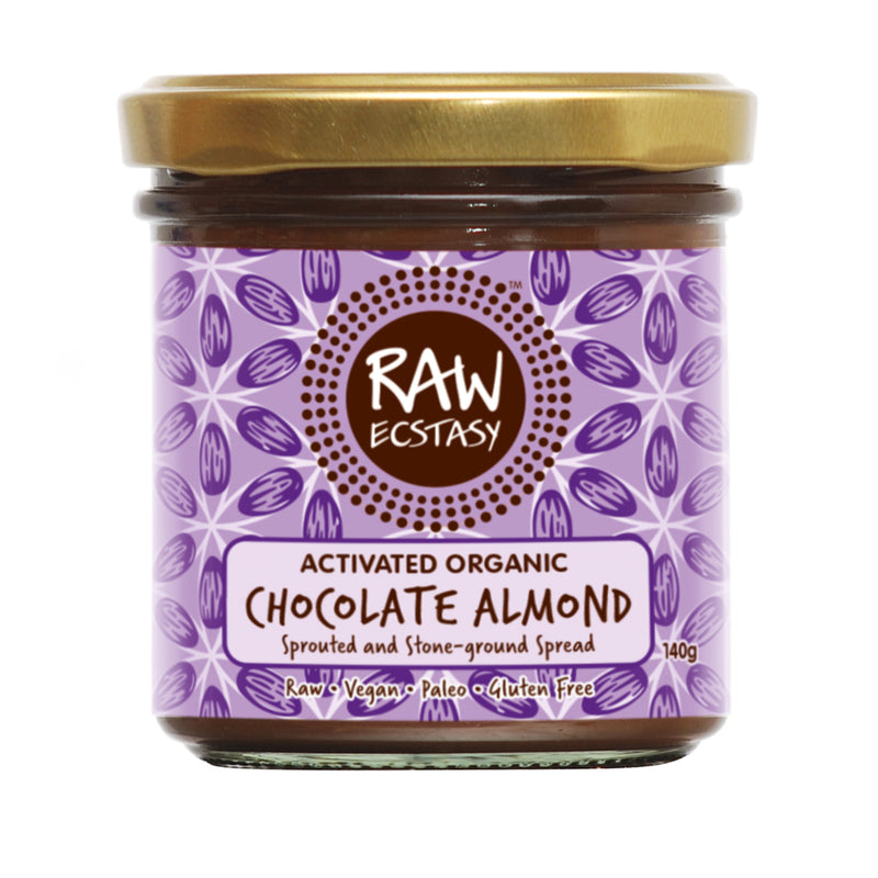 Stoneground Raw Chocolate & Activated Almond Spread 140g