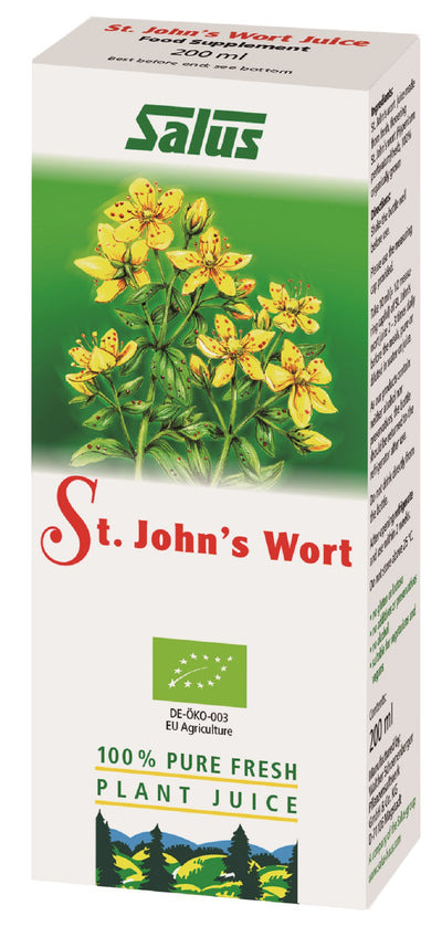 St John's Wort Organic Fresh Plant Juice 200ml