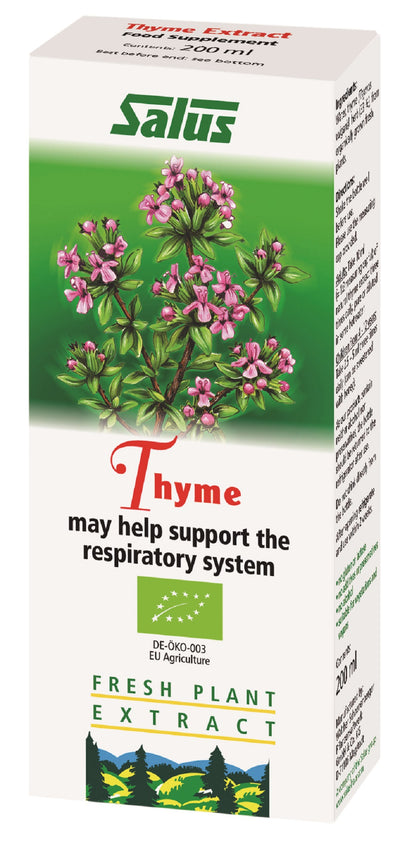 Thyme Organic Fresh Plant Juice 200ml