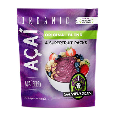 Original Acai Superfruit Packs 4x100g