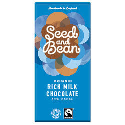 Organic Dominican Rich Milk Chocolate Bar 75g