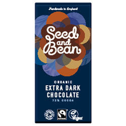 Organic Extra Dark Choc 72% Trinitario Bar 75g