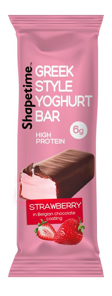 Strawberry Greek Style Yoghurt Bar 38g