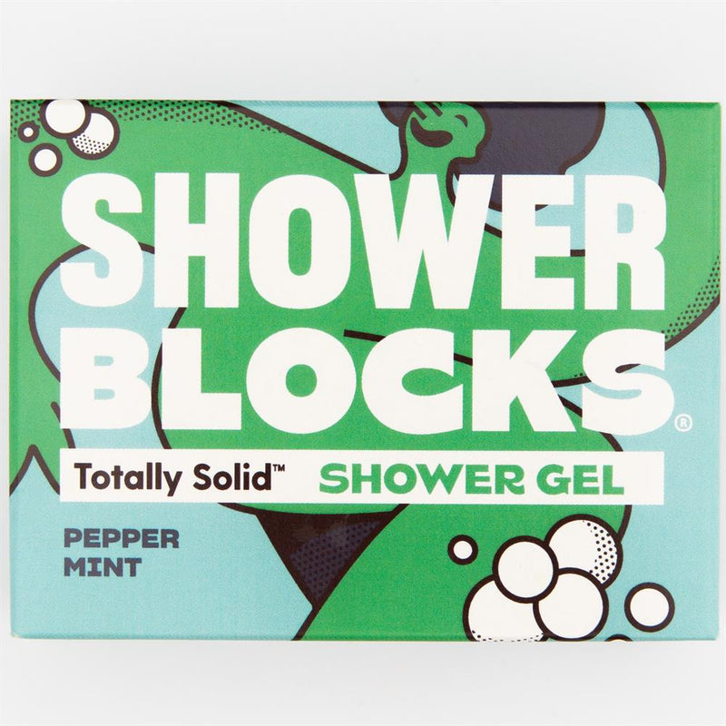 Shower Blocks Totally Shower Gel in Pepper Mint fragrance 100g