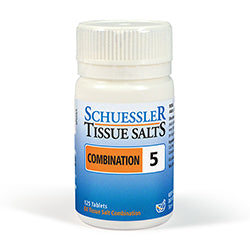 Combination 5 Tissue Salts 125 Tablets