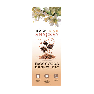 Snacksy Raw Chocolate Buckwheat 40g