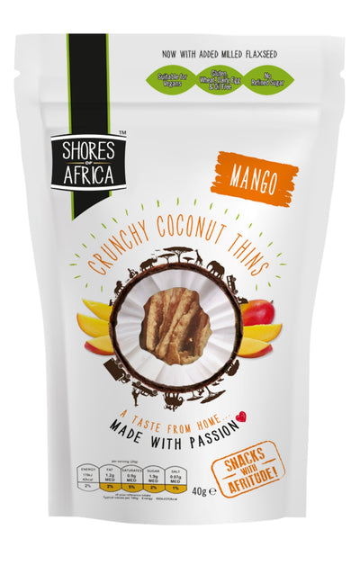 Coconut Thins Mango 40g