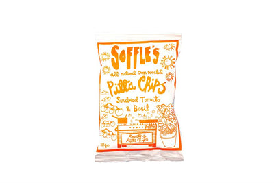 Sundried Tomato & Basil Pitta Chips 165gs