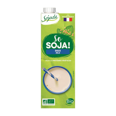 Org Mild Soya Drink + Apple Juice Soya Drink 1ltr (Blue)