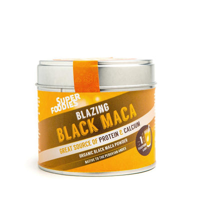 Raw Organic Black Maca Powder 75g