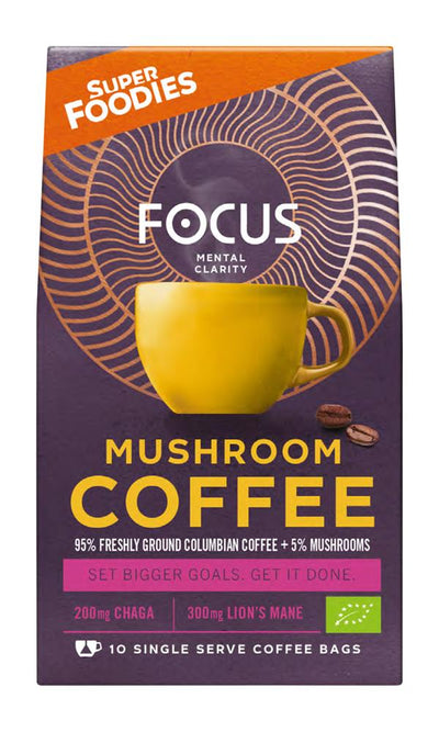 Mushroom Coffee Focus 10 Sachets