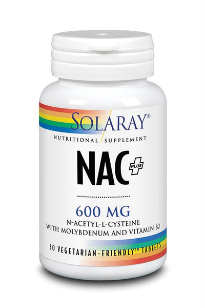 NAC Plus 600mg 30 Veg Capsules