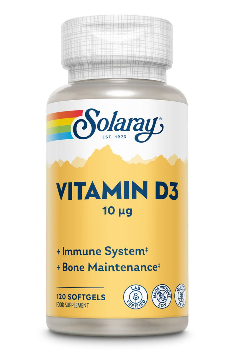 Vitamin D3 400iu 120 Softgels