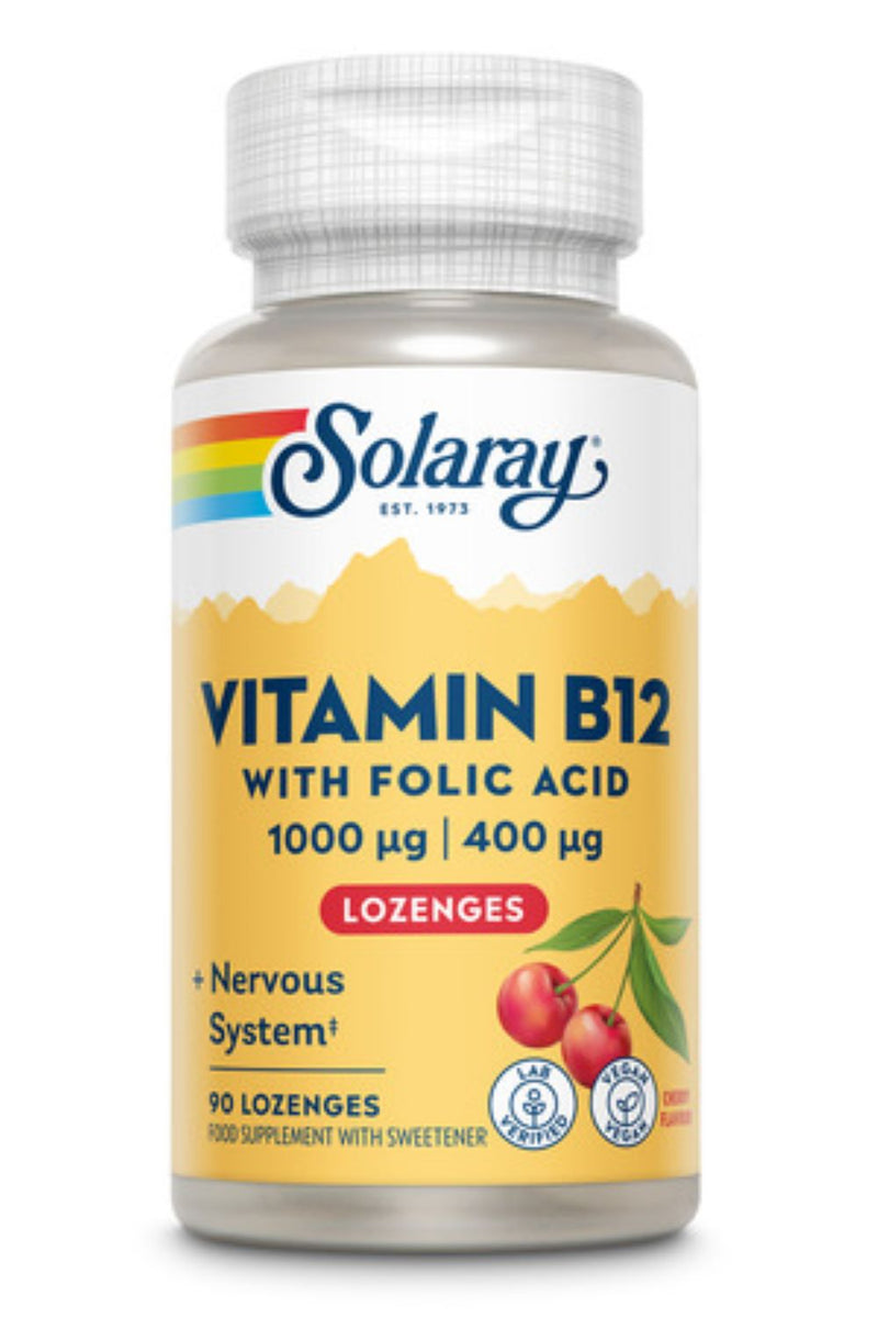 Vitamin B12 1000mcg Cherry Lozenges