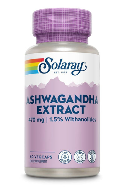 Ashwaganda Extract 470mg 60 Veg Capsules