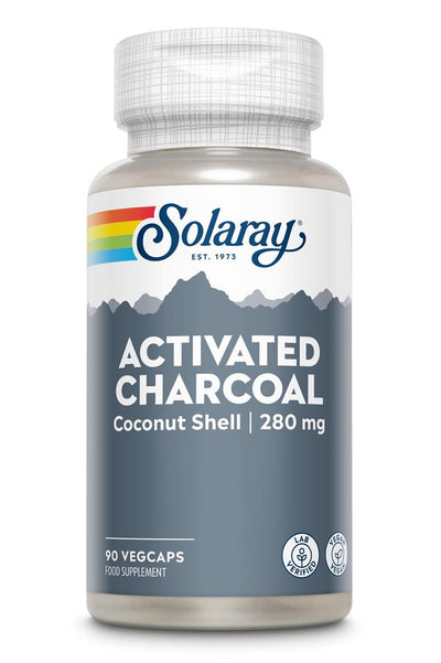 Activated Charcoal 280mg (Coconut Shell) 90 Vcaps