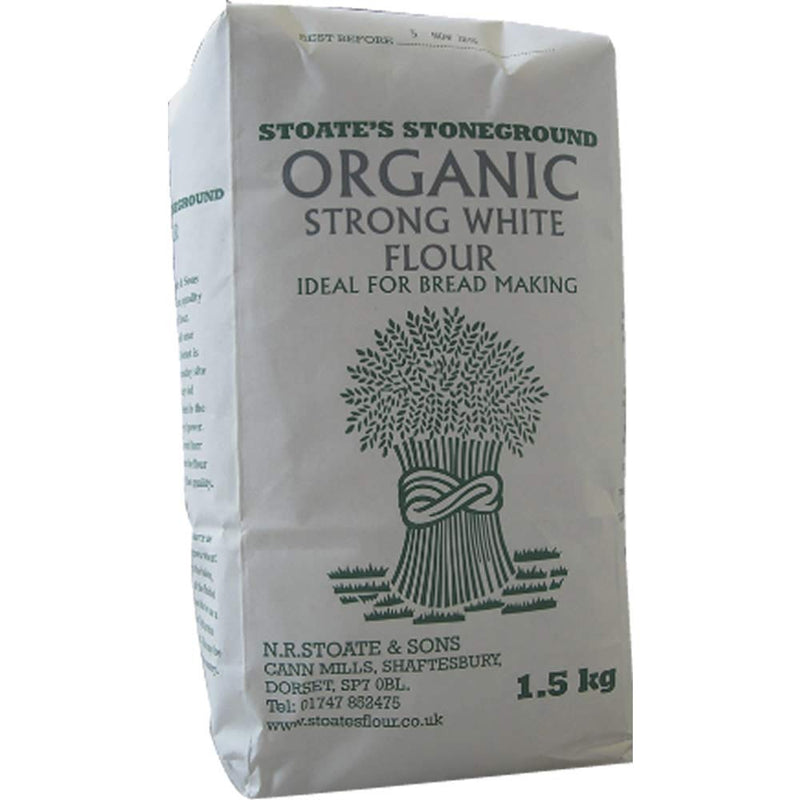 Organic Stoneground Strong White Bread Flour