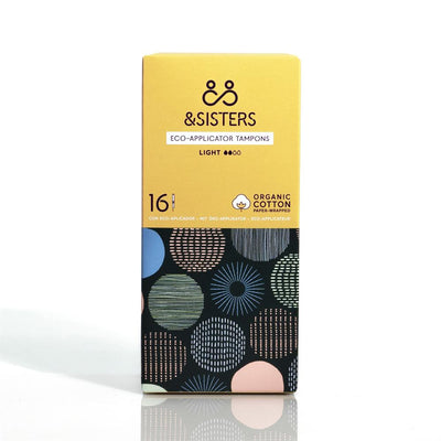 Organic Cotton Eco-applicator Tampons | Light/Regular Absorbency