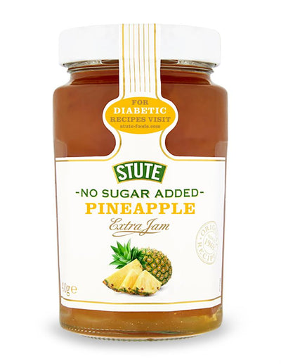 Stute No Sugar Added Pineapple Jam 430g