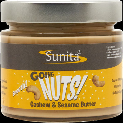 Going Nuts! Cashew & Sesame Butter.