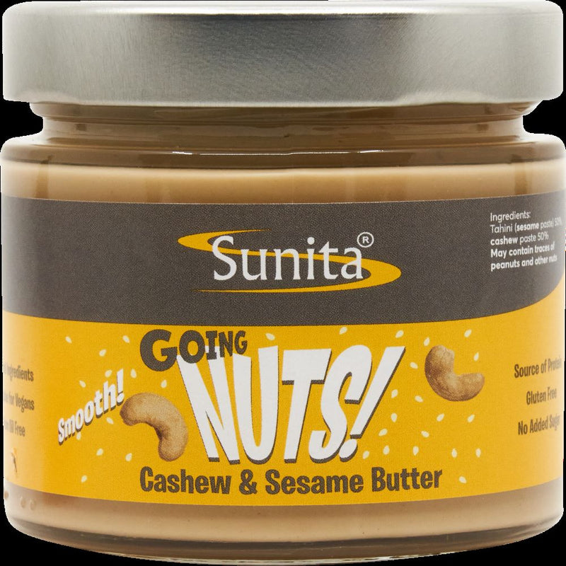 Going Nuts! Cashew & Sesame Butter.