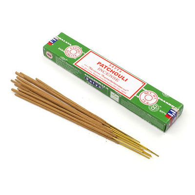 Satya Patchouli Incense sticks 15g Pack.