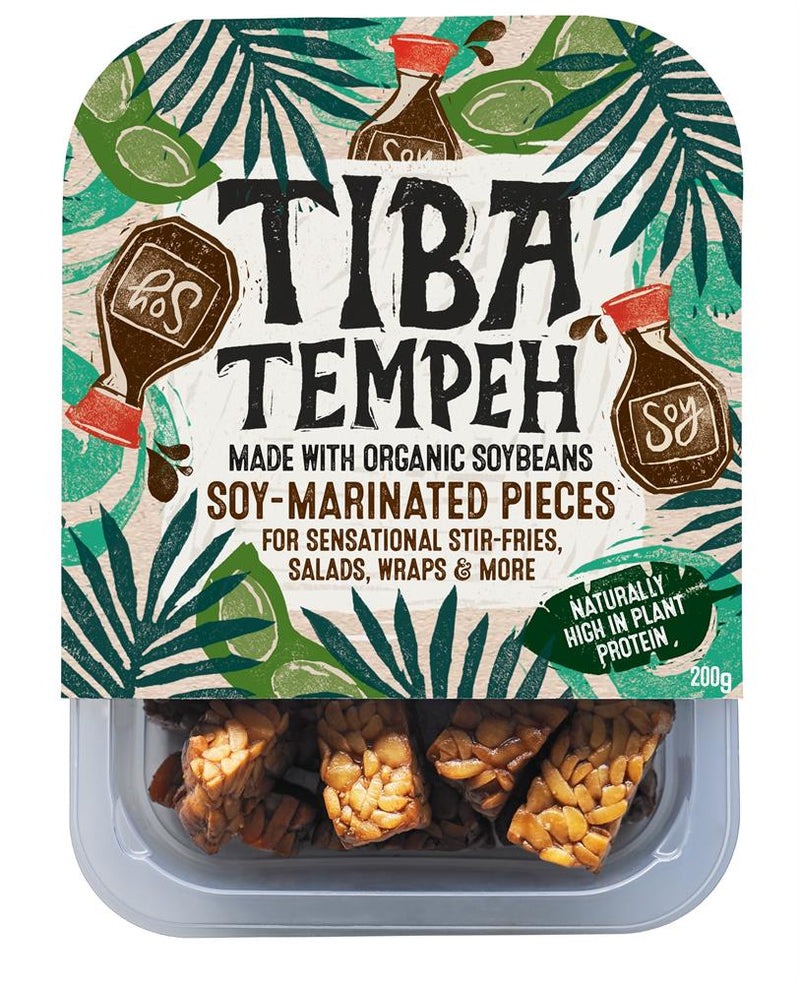 Tiba Tempeh Soy Pieces 200g