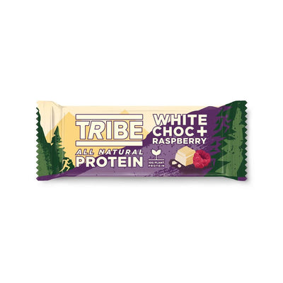 Plant Protein Bar - White Choc Raspberry- Vegan, GF & DF 50g