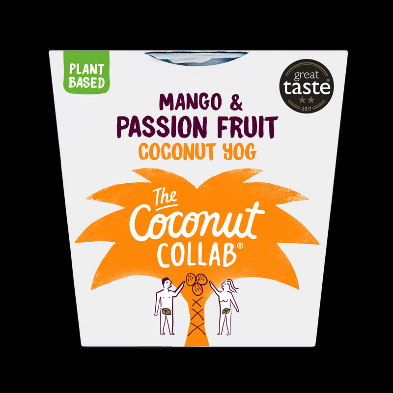 Mango & Passion Fruit Coconut Yog 100g