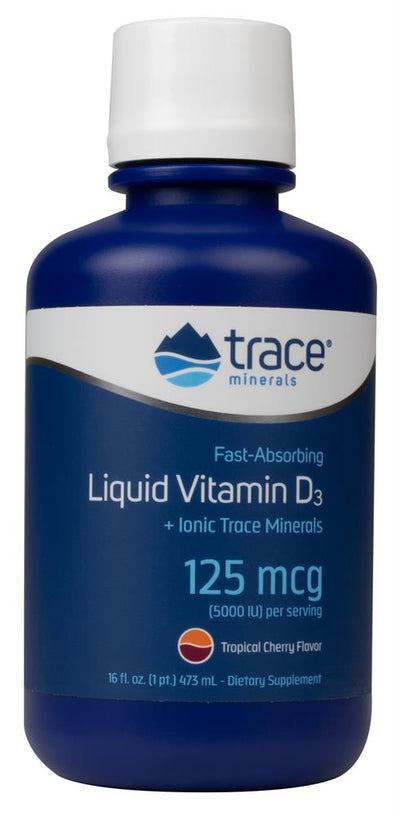 Liquid Vitamin D3 - 5,000 IU Tropical Cherry 473ml