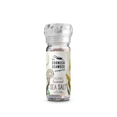 Organic Cornish Seaweed Salt Grinder 100g