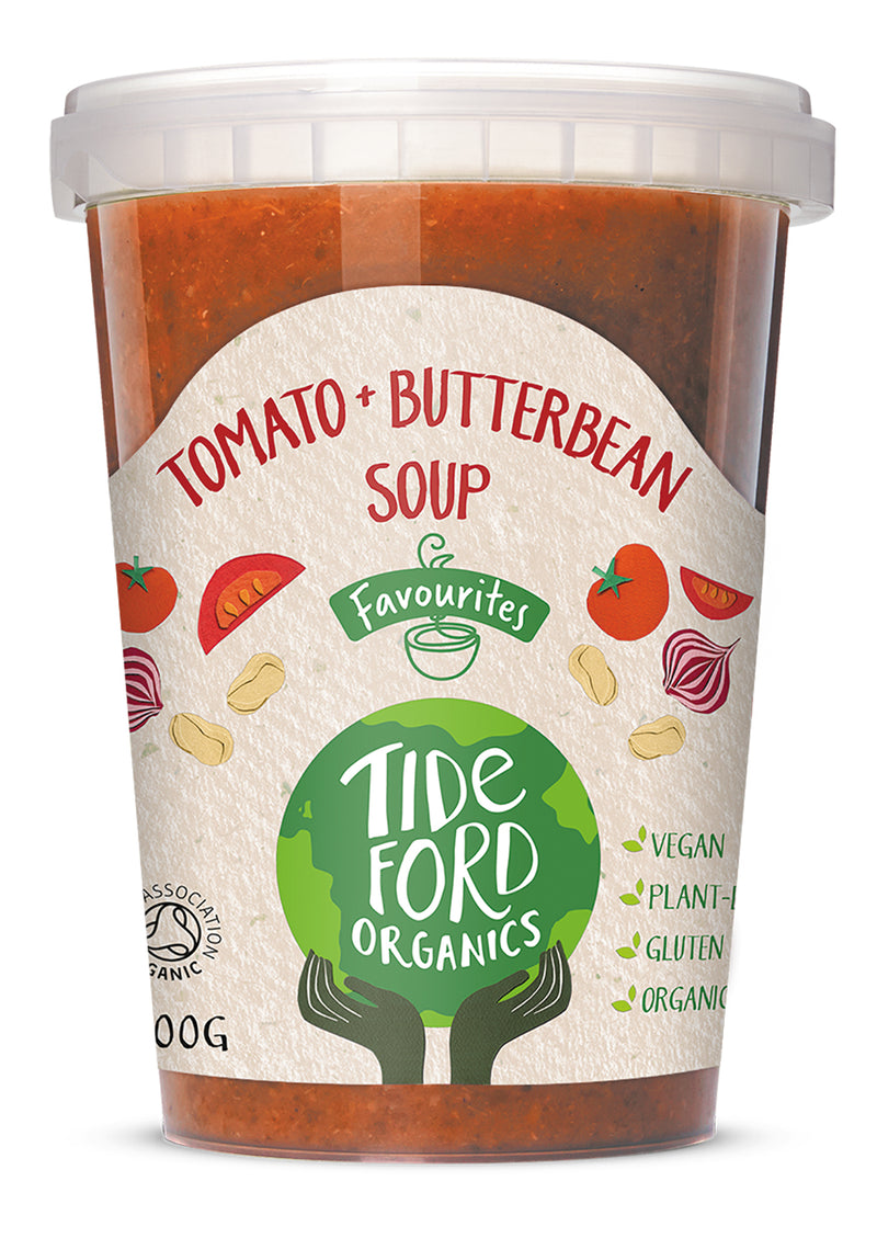 Organic Tomato & Butterbean Soup 600g