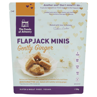 GF Flapjack Minis Gently Ginger 150g