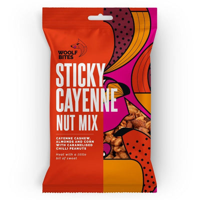 Sticky Cayenne Nut Mix 70g