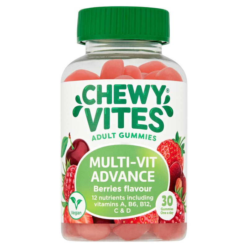 Chewy Vites Adults Multivitamin Advance Berries Complete 30&