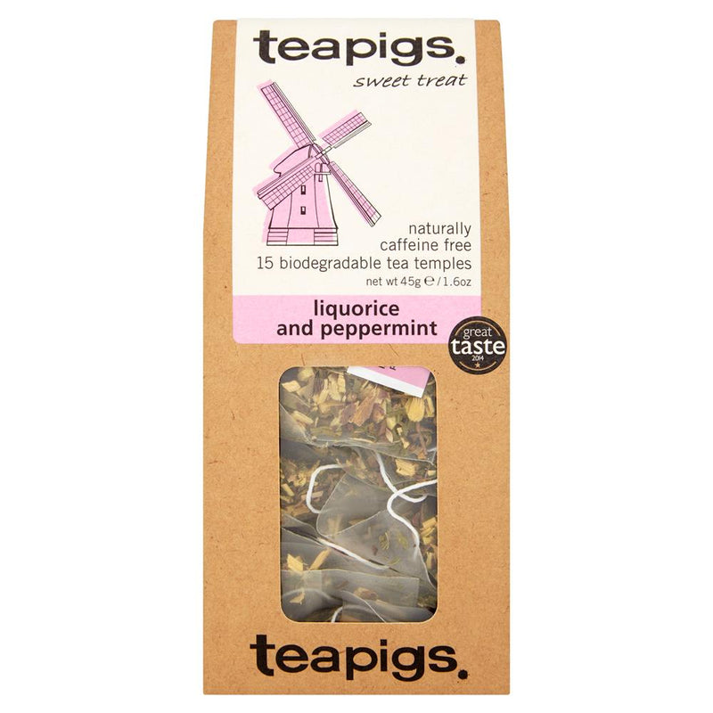 liquorice & mint 15 tea temples