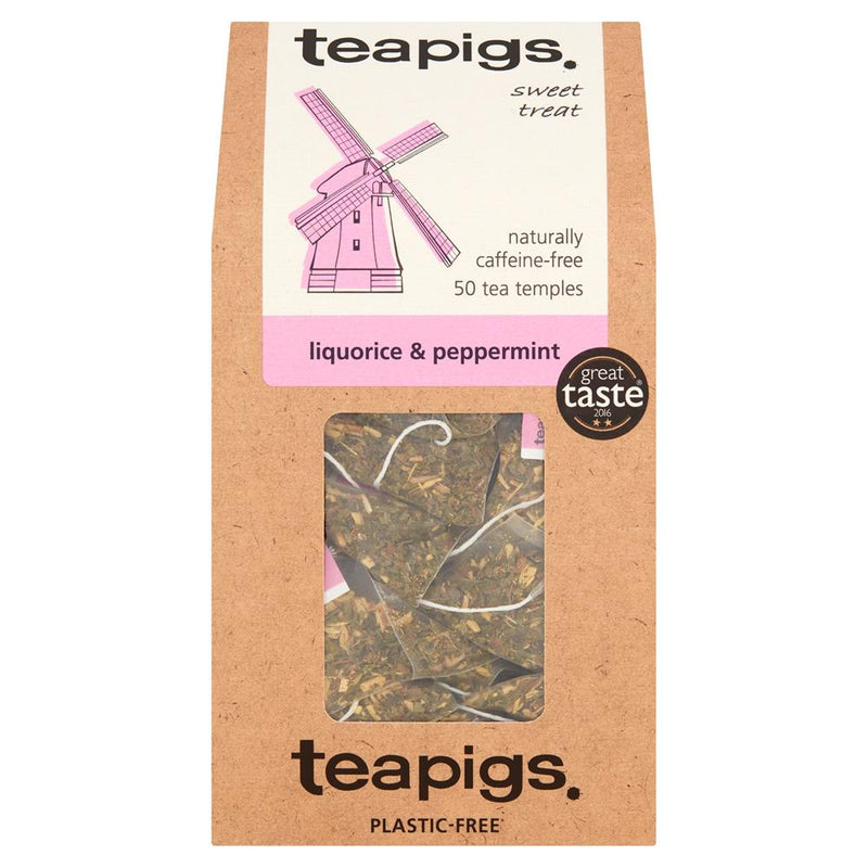 liquorice & mint 50 tea temples