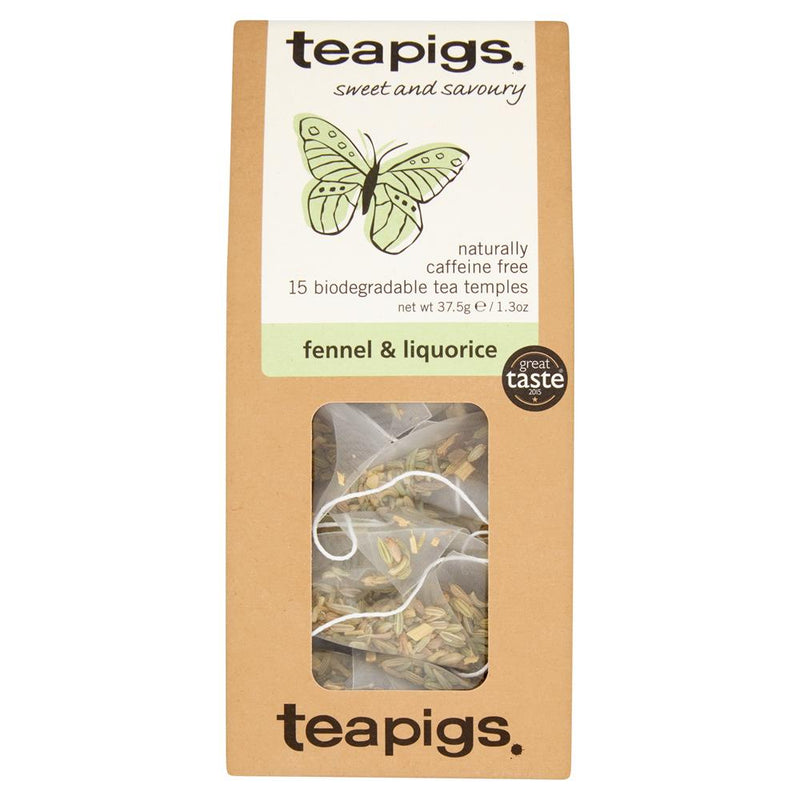 fennel & liquorice 15 tea temples