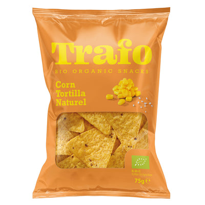 Organic Tortilla Chips Natural 75g