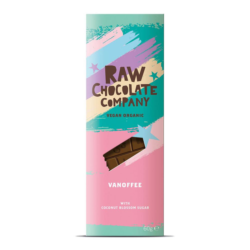 Organic Vegan Vanoffee Raw Chocolate Bar 60g