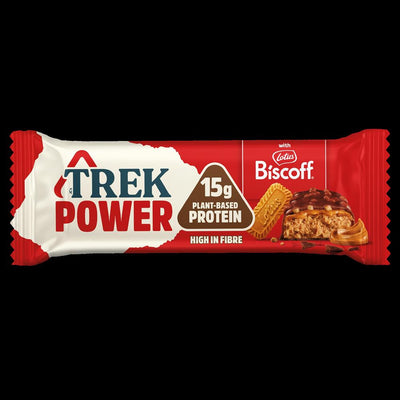 TREK Power Biscoff Protein Bar 55g